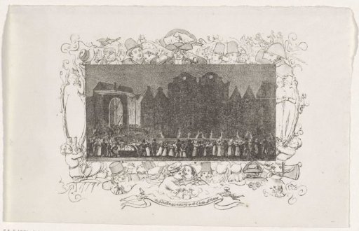 Spirits on the Oudeschans in Amsterdam, 1833