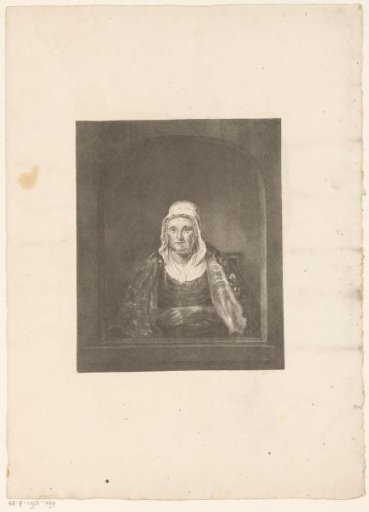 Old Woman with a Fur Cape