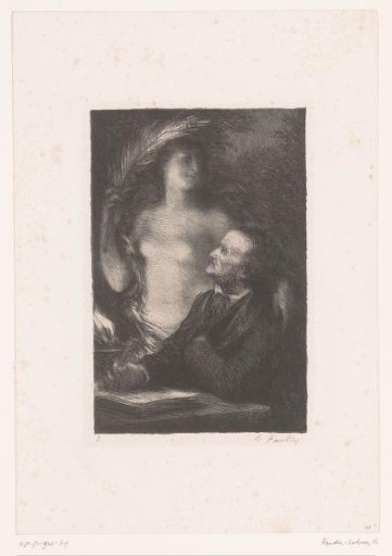 Wagner Looking Up to His Muse