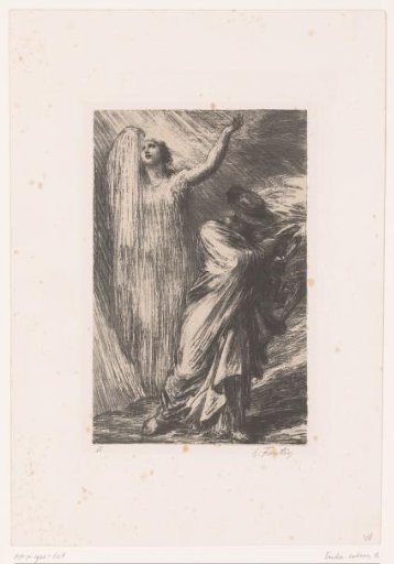 Wotan Calling upon the Earth Goddess Erda
