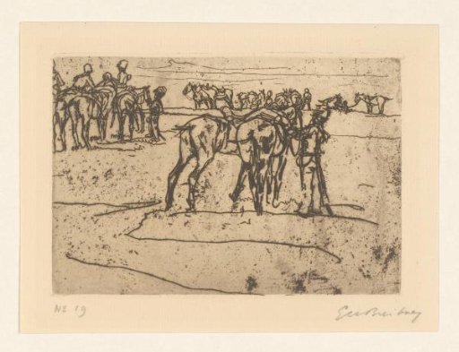 Resting cavalry