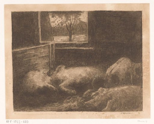 Pigs in a stable