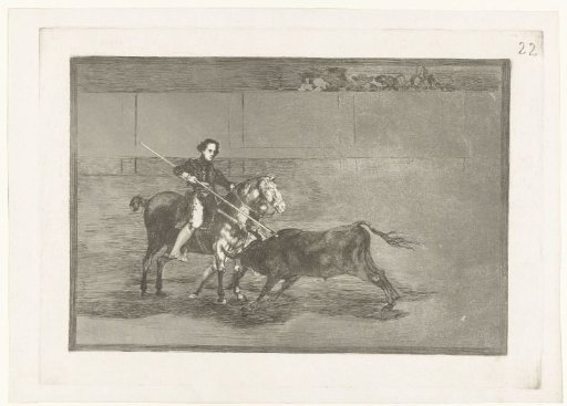 Pajuelera in the arena of Zaragoza