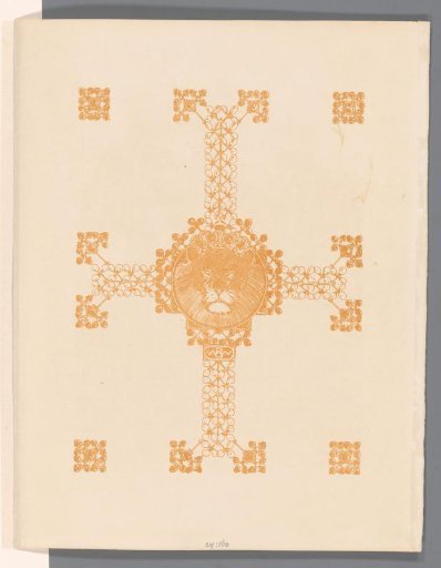 Ornamentation and a Crowned Lion (Nobel)