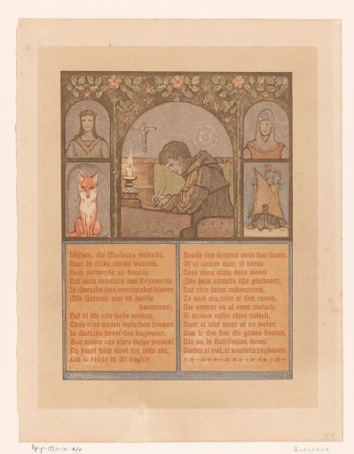 Writing monk