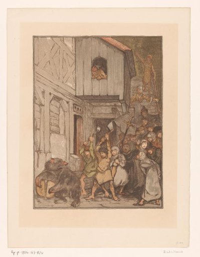 Bear (Bruun) is attacked by a crowd