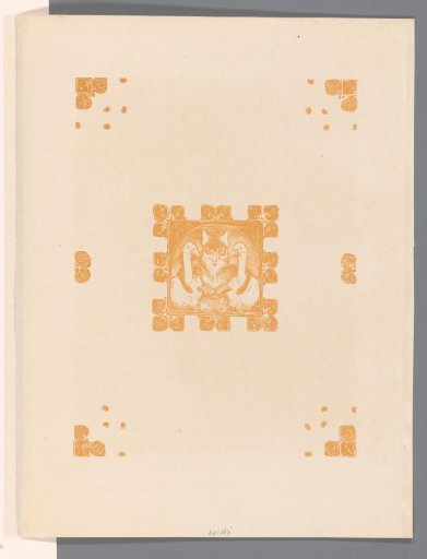 Ornamentation and a Fox (Reinaert) with Two Geese