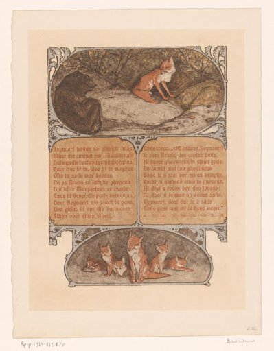Bear (Bruun) and fox (Reynard)