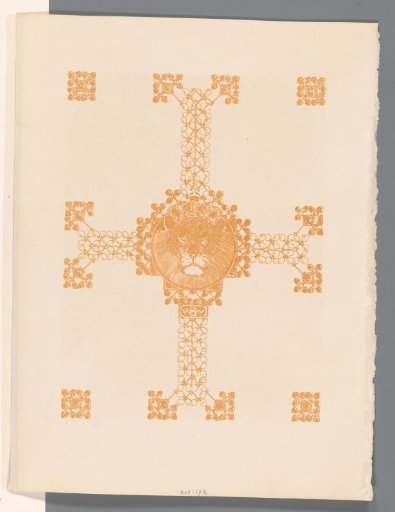 Ornamentation and a Crowned Lion (Nobel)