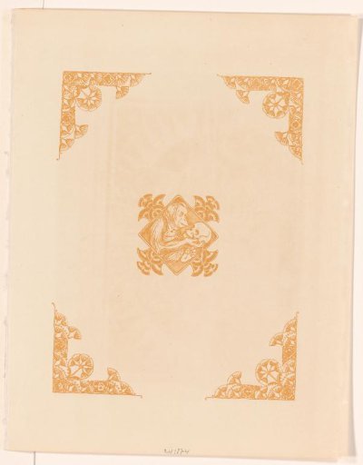 Ornamentation and a monkey with a skull