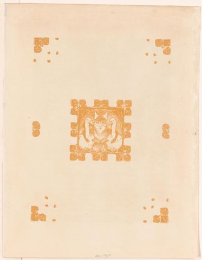 Ornamentation and a Fox (Reinaert) with Two Geese
