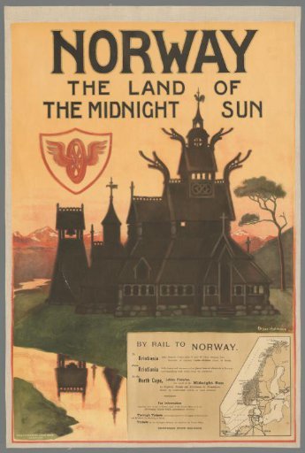 Norway, the land of the midnight sun.