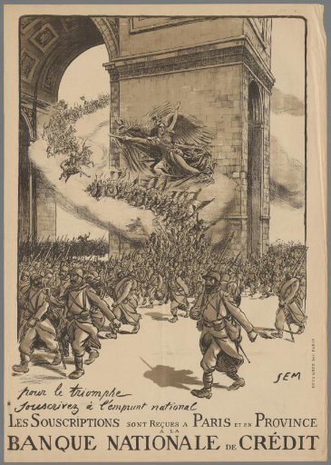 For the triumph. Subscribe to the National Loan