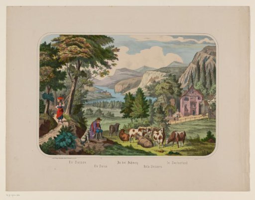 Landscape in Switzerland