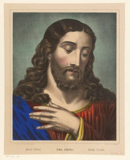 Christ with Hand on His Breast