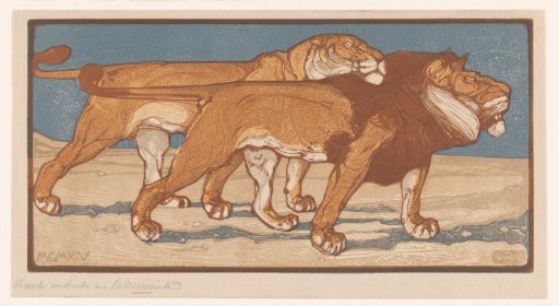 Lion and lioness