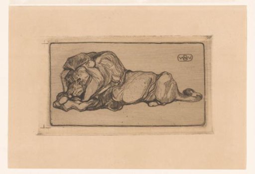 Recumbent lion