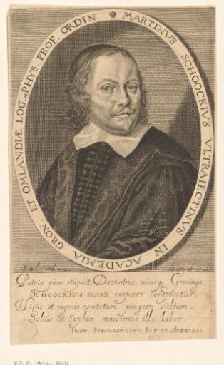 Portrait of Martinus Schoock