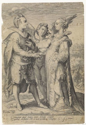 Marriage Contracted by Amor out of Sensuality