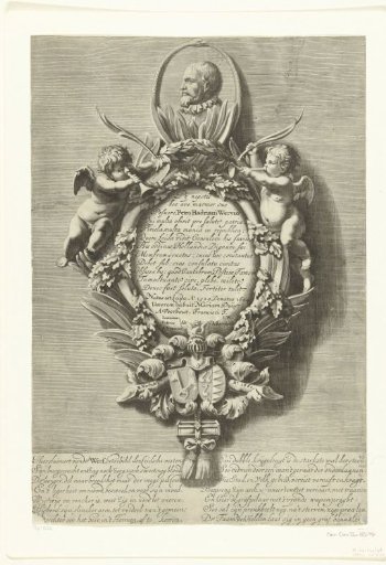 Epitaph of Peter Adriaan van de Werf, Mayor of Leiden