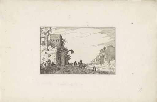 Travellers at an inn