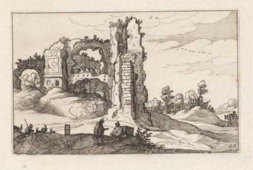 Ruin with arches