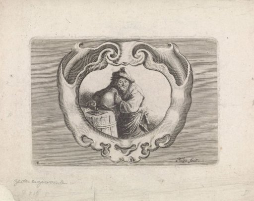 Peasant with a Jug and Pipe