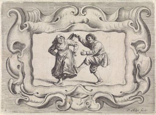Dancing Peasant Couple