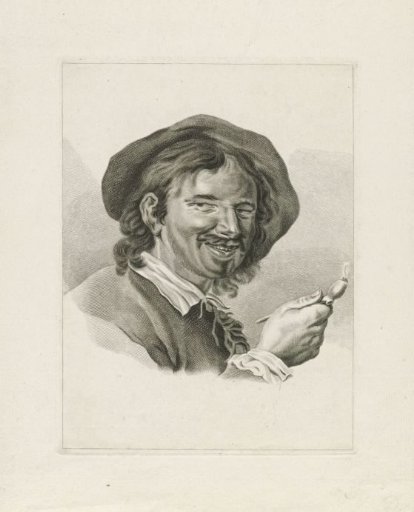 Laughing Man with Pipe