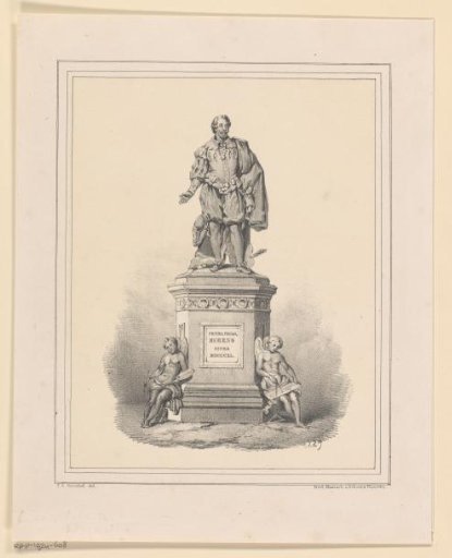 Statue of Peter Paul Rubens
