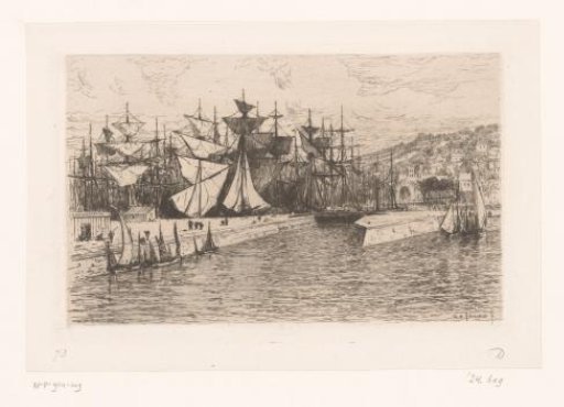 Outer Harbor of Honfleur