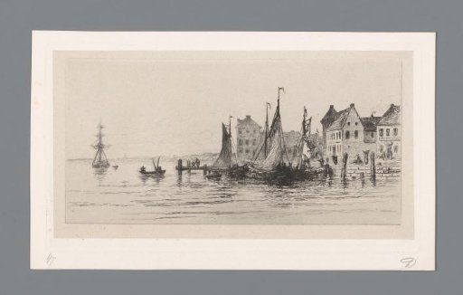 View of the Bank of the Scheldt