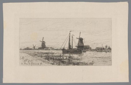 Mills on the Vecht near Weesp