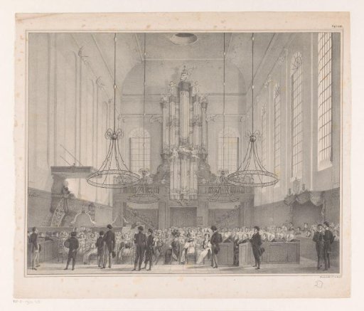Celebration in the Lutheran Church in The Hague attended by the Royal Family