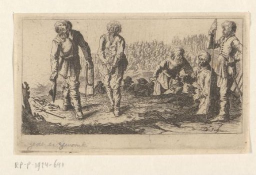 Bound Man Being Taken to the Place of Execution