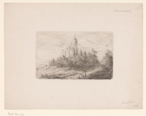Ruin of a Castle at Stromberg