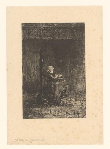 Child in a High Chair