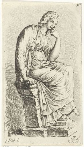 Seated Muse, Clio (?)