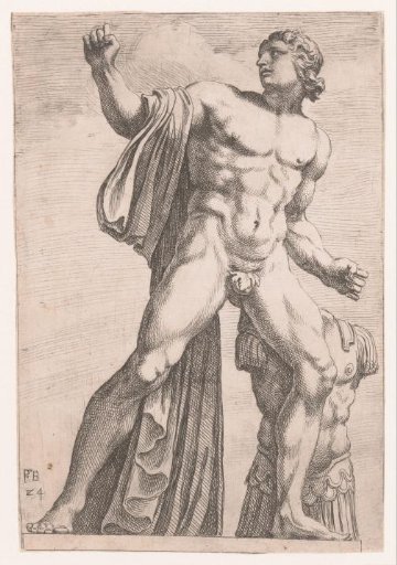 Statue of a classical hero