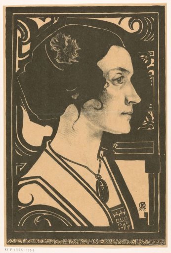 Portrait of an unknown woman