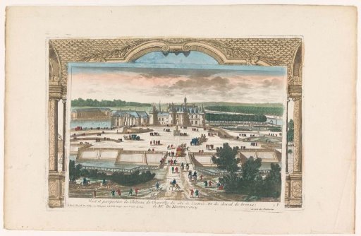 View of the Front of the Château de Chantilly