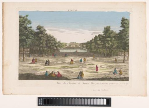 View of the Garden of the Château de Sceaux
