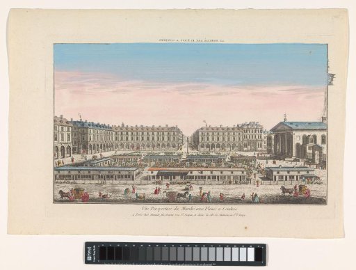 View of Covent Garden Market in London