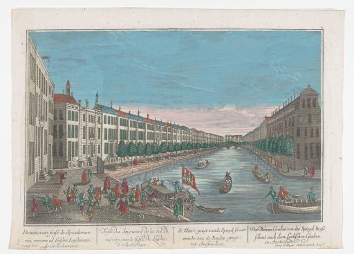 View of the Herengracht in Amsterdam