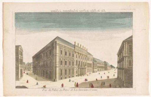 View of the Stadtpalais Liechtenstein in Vienna