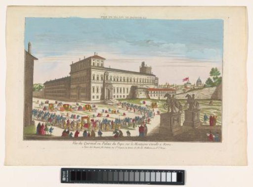 View of the Palazzo del Quirinale in Rome