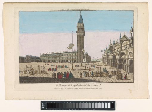 View of St. Mark's Square in Venice