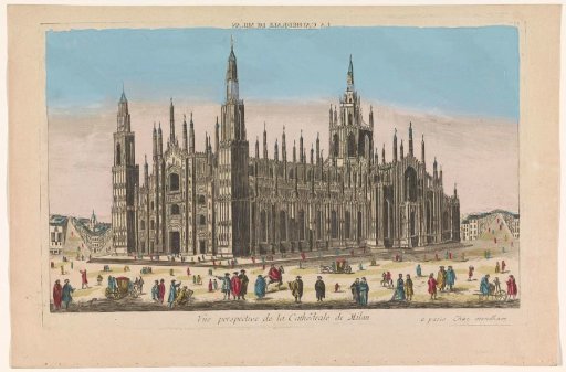 View of the Cathedral in Milan