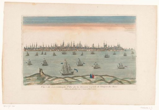 View of the city of Constantinople