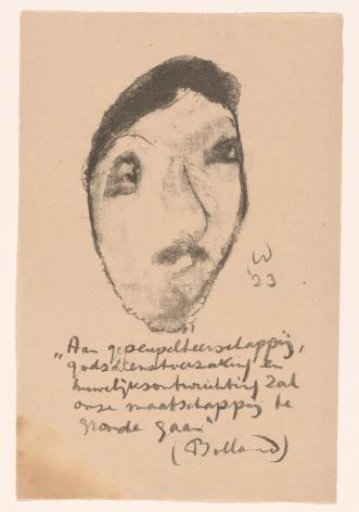 Caricature of Gerard Bolland